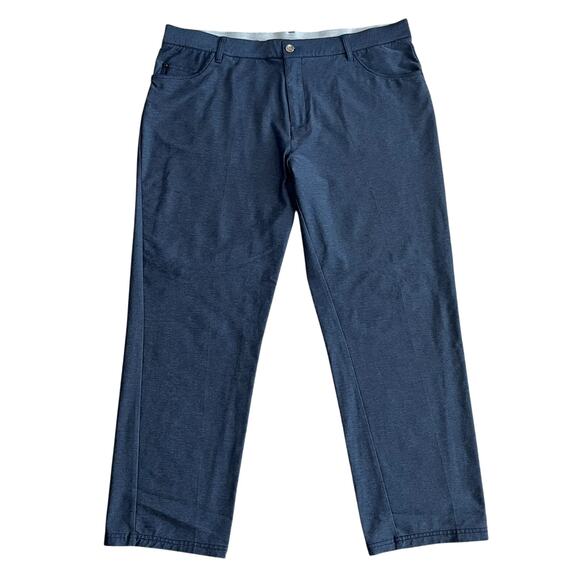 Adidas Golf Mens Blue Performance Pants Size 38x30 - Picture 1 of 7